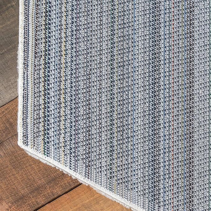 Unique Loom Solo Collection Area Rug - Calabasas (7' 10" Octagon, Snow White)