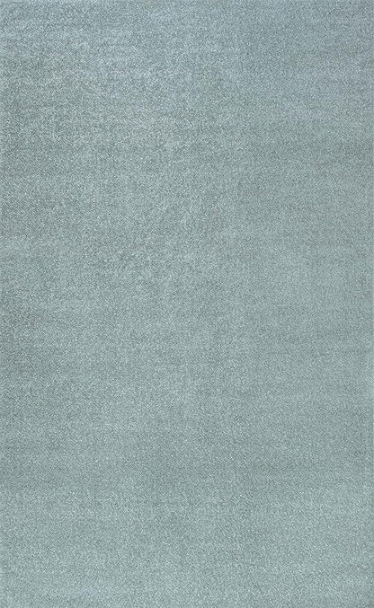 JONATHAN Y Haze Solid Low-Pile Aqua Blue Indoor Area Rug 9x12, Coastal,Bohemian,Minimalist,Classic, Easy-Cleaning for Living Room,Bedroom,Kitchen,Pet Friendly,Non-Shedding (SEU100S-9)