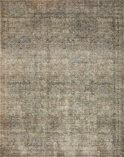 Loloi Amber Lewis Morgan Collection MOG-04 Sea/Sage 2'-3" x 7'-6" 38" Thick Runner Rug feat. CloudPile, Neutral, Room Décor, Vintage Inspired, Livingroom, Bedroom, Dining Area