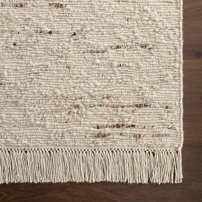 Rugs USA Juju Ivory/Grey, 4' x 6', Handmade, Diamond Trellis, Wool, Soft and Cozy, High Traffic, Stain Resistant, Easy Clean, Durable Area Rug for Bedroom, Living Room, Dining, Foyer, Entryway