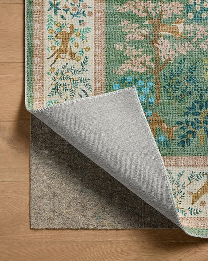 Loloi Rifle Paper Co. Canopy Collection CNP-02 Sage/Blush 2'-3" x 5' Accent Rug