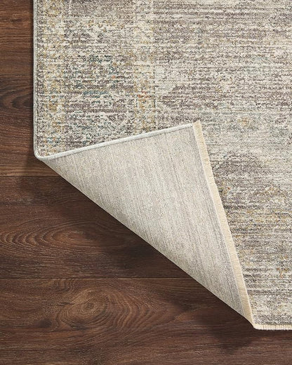 Loloi Magnolia Home by Joanna Gaines Millie Collection MIE-05 Stone/Natural 2'-7" x 14', .25" Pile Height, Runner Rug