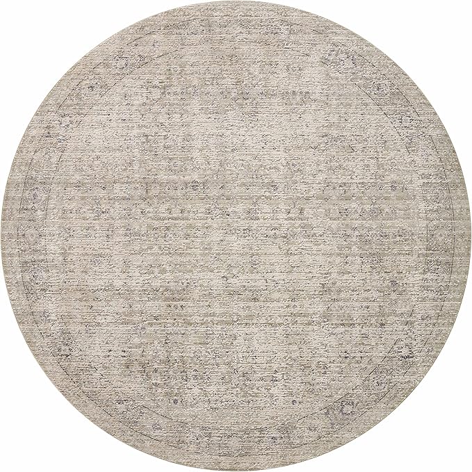 Loloi Amber Lewis Alie Collection ALE-03 Taupe/Dove 7'-10'' x 10', .13'' Pile Height, Area Rug