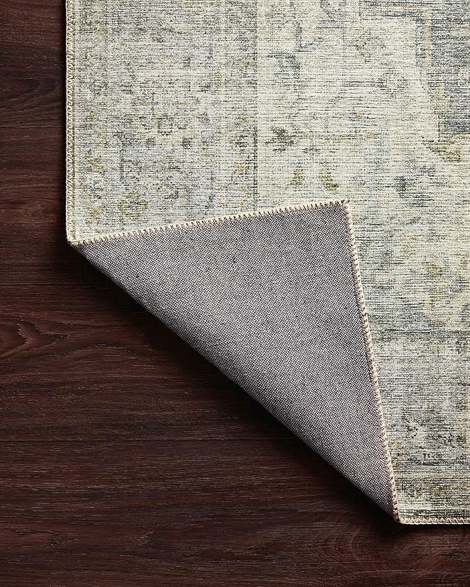 Loloi Skye Collection SKY-12 Charcoal/Dove 2'-0" x 5'-0" Accent Rug