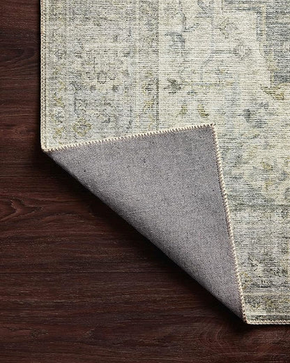 Loloi II Skye Collection SKY-12 Charcoal/Dove 2'-3" x 3'-9" Accent Rug