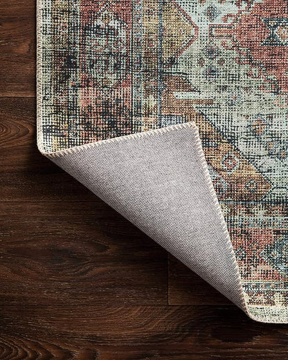 Loloi Skye Collection SKY-06 Apricot/Mist 6'-0" x 9'-0" Area Rug