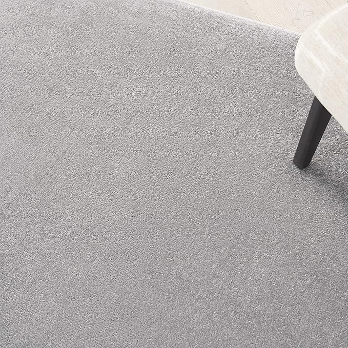 Nourison Home Nourison Essentials Silver Grey 5' x 8' Area Rug - Easy Clean, Non Shedding, Bed Room, Living Room, Dining Room, Kitchen (5' x 8')