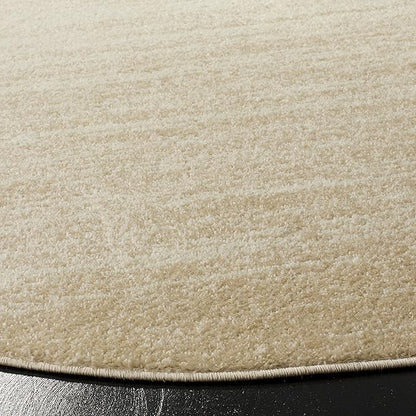 SAFAVIEH Adirondack Collection Area Rug - 6' x 8' Oval, Champagne & Cream, Modern Ombre Design, Non Shedding & Easy to Clean, Ideal for Living Room, Bedroom, Office, Dining Space (ADR113W)