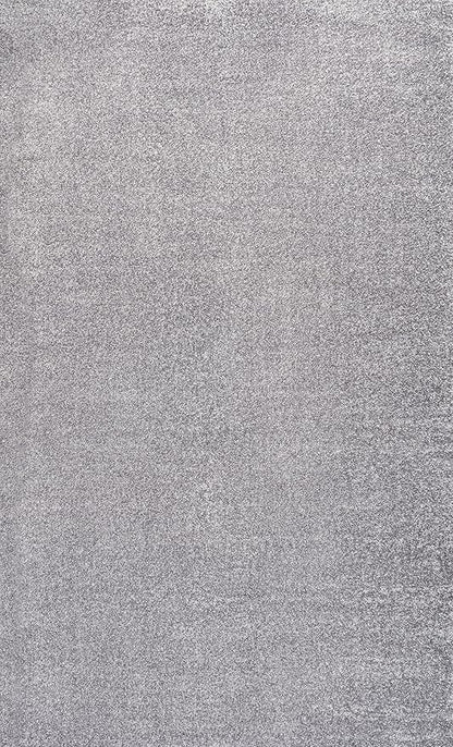 JONATHAN Y Haze Solid Low-Pile Gray Indoor Area Rug 3x5, Coastal,Bohemian,Minimalist,Classic, Easy-Cleaning for Living Room,Bedroom,Kitchen,Pet Friendly,Non-Shedding (SEU100A-3)