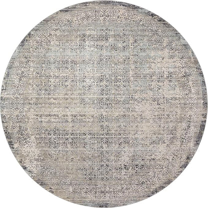 Loloi Amber Lewis Alie Collection ALE-04 Sky/Stone 7'-10'' x 10', .13'' Pile Height, Area Rug