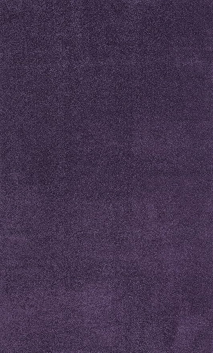 JONATHAN Y Haze Solid Low-Pile Purple Indoor Area Rug 3x5, Coastal,Bohemian,Minimalist,Classic, Easy-Cleaning for Living Room,Bedroom,Kitchen,Pet Friendly,Non-Shedding (SEU100N-3)