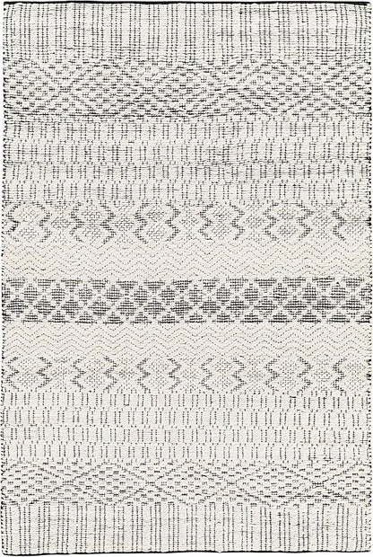 Mark&Day Area Rugs, 6x9 Greensburg Global Cream Area Rug, Cream Grey Carpet for Living Room, Bedroom or Kitchen (6' x 9')