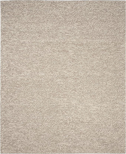 SAFAVIEH Area Rug 11x15 - Natura Collection - Large - Beige, Handmade Wool Blend, Textured Design, Ideal for Living Room, Bedroom, Dining Space (NAT620B)