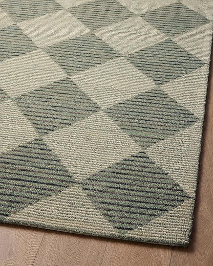Loloi Chris Loves Julia Francis Collection FRA-01 Spa/Granite 2'-0" x 5'-0" Accent Rug