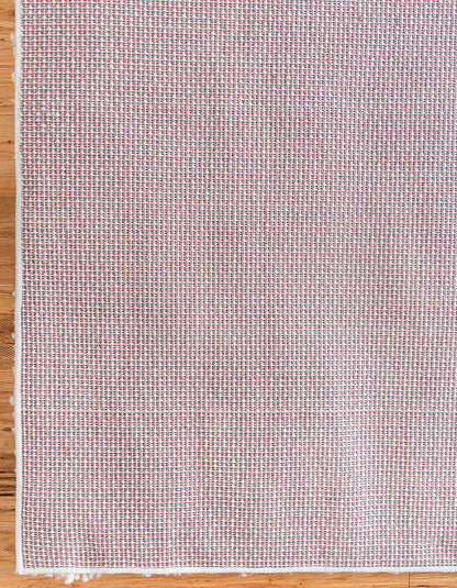 Unique Loom Davos Shag Collection Area Rug - Solid (2' 7" x 13' 1" Runner, White/ Ivory)