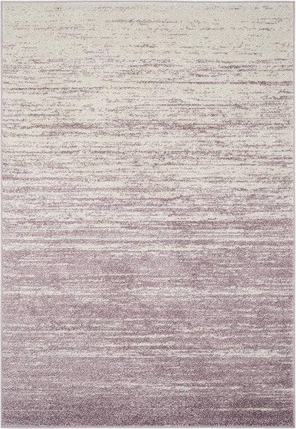 SAFAVIEH Adirondack Collection Area Rug - 5'1" x 7'6", Cream & Purple, Modern Ombre Design, Non Shedding & Easy to Clean, Ideal for Living Room, Bedroom, Office, Dining Space (ADR113L)