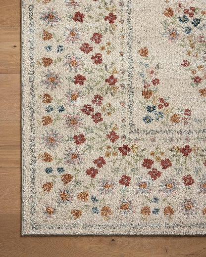 Loloi Rifle Paper Co. Laurel Collection LAU-02 Linen 2'-8" x 8' Runner Rug