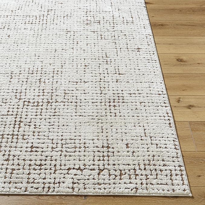 Livabliss x Our PNW Home Cascade Minimalist Area Rug, 2'7" x 7'3", Brown