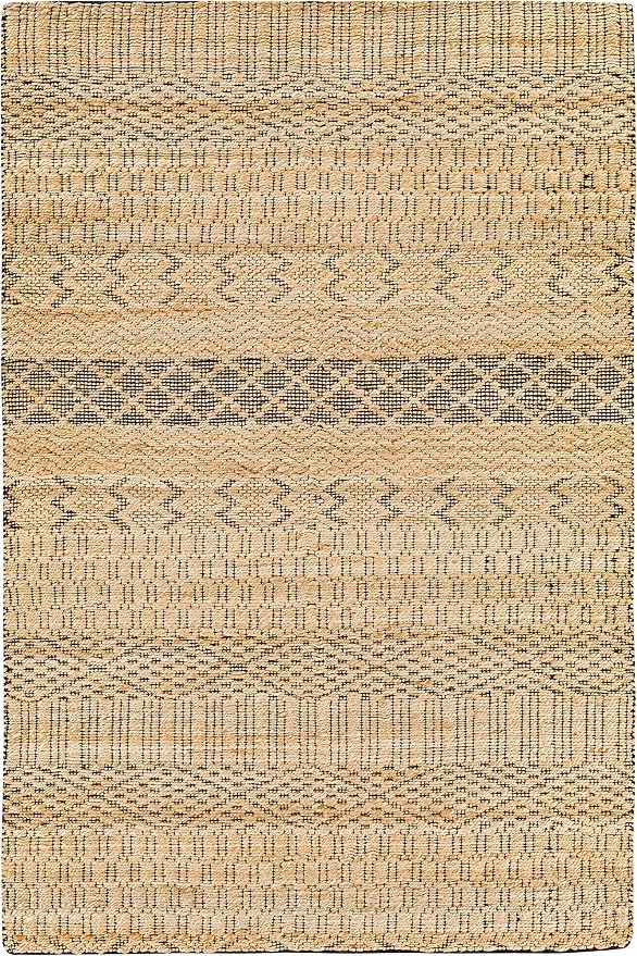 Mark&Day Area Rugs, 9x12 Greensburg Global Tan Area Rug, Beige Grey Carpet for Living Room, Bedroom or Kitchen (8'10" x 12')