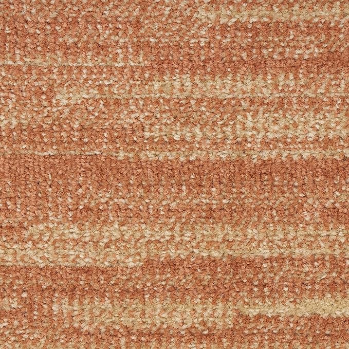 Nourison Home Nourison Essentials Rust 6' x 9' Area Rug - Easy Clean, Non Shedding, Bed Room, Living Room, Dining Room, Kitchen (6' x 9')