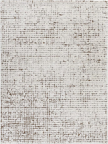 Livabliss x Our PNW Home Cascade Minimalist Area Rug, 5'3" x 7', Brown