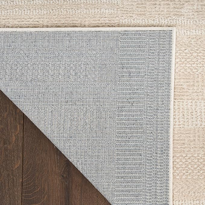 Nourison Home Nordic Taupe 5' x 7' Area Rug - Easy Clean, Non Shedding, Bed Room, Living Room, Dining Room, Kitchen (5' x 7')