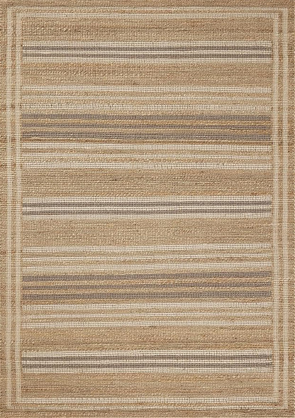 Loloi Chris Loves Julia Judy Collection JUD-03 Natural/Dove 7'-9" x 9'-9" Area Rug