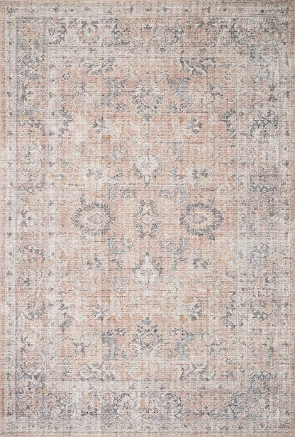 Loloi II Skye Collection SKY-01 Blush/Grey 2'-3" x 3'-9" Accent Rug