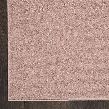 Nourison Home Nourison Essentials Pink 8' x 10' Area Rug - Easy Clean, Non Shedding, Bed Room, Living Room, Dining Room, Kitchen (8' x 10')