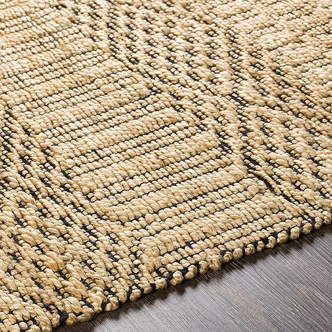 Mark&Day Area Rugs, 9x12 Greensburg Global Tan Area Rug, Beige Grey Carpet for Living Room, Bedroom or Kitchen (8'10" x 12')