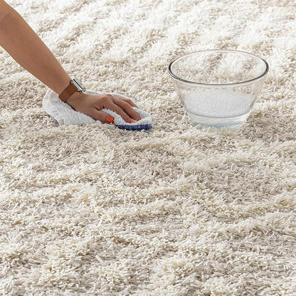 Livabliss Hapsburg Moroccan Shag Runner Area Rug,2'7" x 12',Beige