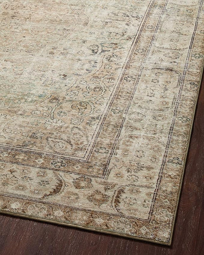 Loloi Margot Collection MAT-01 Antique/Sage 8'-6" x 11'-6" Area Rug feat. CloudPile, No-Shed Easy Clean Large Patterned Area Rug for Living Room, Bedroom, Dining Area