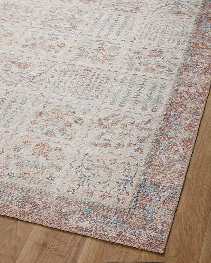 Loloi Rifle Paper Co. Maison Collection MAO-08 Cream 8'-4" x 11'-6", .19" Pile Height, Area Rug