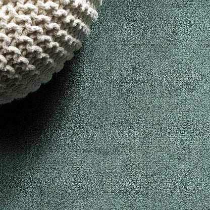 JONATHAN Y Haze Solid Low-Pile Emerald Indoor Area Rug 3x5, Coastal,Bohemian,Minimalist,Classic, Easy-Cleaning for Living Room,Bedroom,Kitchen,Pet Friendly,Non-Shedding (SEU100L-3)