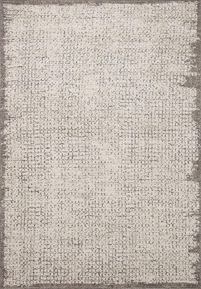 Loloi Darby Collection DAR-04 Ivory/Stone 5'-3" x 7'-6" Area Rug