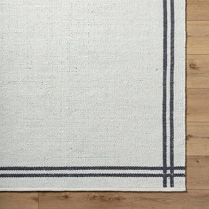 Mark&Day Wool Rugs, 4x6 Janmichael Cottage Off-White Area Rug, White Carpet for Living Room, Bedroom or Kitchen (3'6" x 5'6")