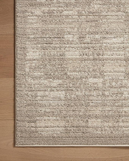 Loloi Darby Collection DAR-07 Pebble/Sand 2'-7" x 12'-0" Runner Rug