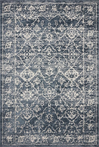 Loloi Magnolia Home by Joanna Gaines Gigi Collection GIG-02 Navy/Stone 2'-7" x 10'-0" Runner Rug
