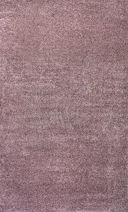 Eyely UES100R-8 Supersoft Haze Solid Low-Pile Indoor Area Rug Casual;Contemporary;Solid;Traditional, Bedroom, Kitchen, Living Room, Easy-Cleaning, Non-Shedding, 8 X 10, Light Purple