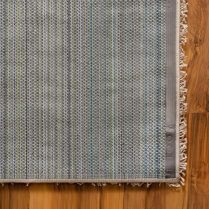 Unique Loom Solid Shag Collection Area Rug (10' x 13' 11" Rectangle, Taupe)