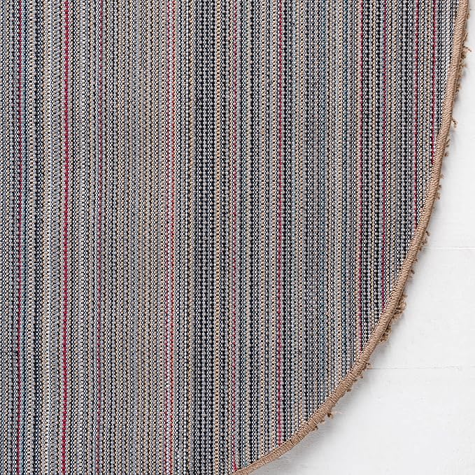Unique Loom Solid Shag Collection Area Rug (7' 10" x 10' Oval, Sandy Brown)