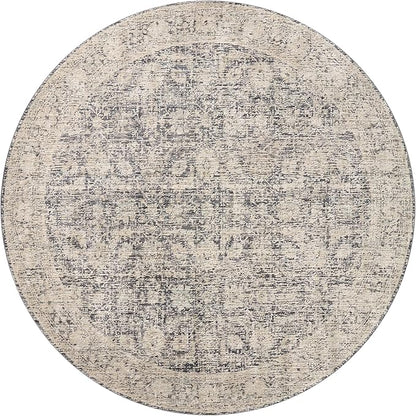 Loloi Amber Lewis Alie Collection ALE-05 Charcoal/Beige 2'-3" x 3'-10", .13" Pile Height, Accent Rug