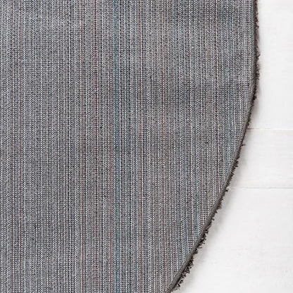 Unique Loom Solid Shag Collection Area Rug (5' 3" x 8' Oval, Graphite Gray)