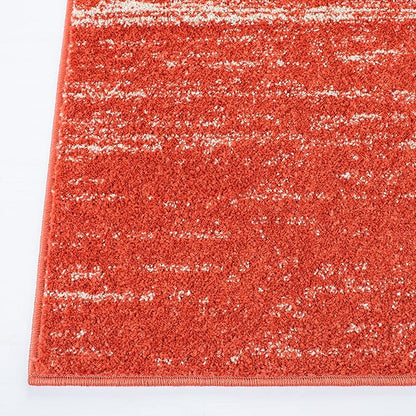 SAFAVIEH Adirondack Collection Area Rug - 5'5" x 7'7", Orange & Grey, Modern Ombre Design, Non Shedding & Easy to Clean, Ideal for Living Room, Bedroom, Office, Dining Space (ADR113P)
