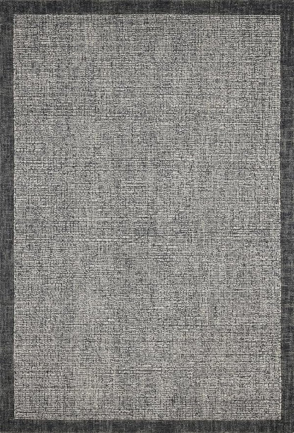 Loloi Magnolia Home by Joanna Gaines Henley Collection HNY-01 Ivory/Charcoal 8'-6" x 11'-6" Area Rug