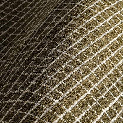Rugs USA Melrose Checked Wool Area Rug - 5x8 Area Rug Contemporary Moss/Ivory for Living Room Bedroom Dining Room Kitchen