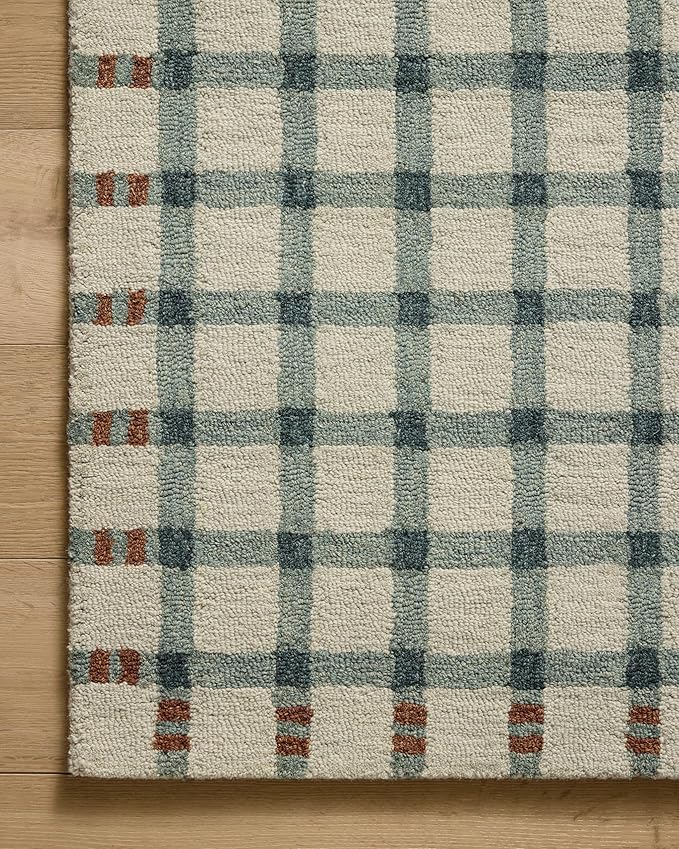 Loloi Magnolia Home by Joanna Gaines Waylon Collection WAY-02 Spa/Brick 2'-6" x 7'-6" Runner Rug