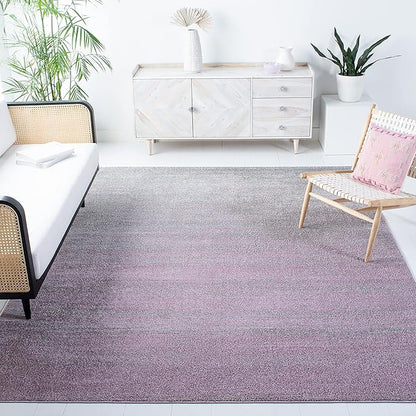 SAFAVIEH Area Rug 10x14 - Adirondack Collection - Large - Purple & Green, Modern Ombre Design, Non Shedding & Easy to Clean, Ideal for Living Room, Bedroom, Office, Dining Space (ADR113V)