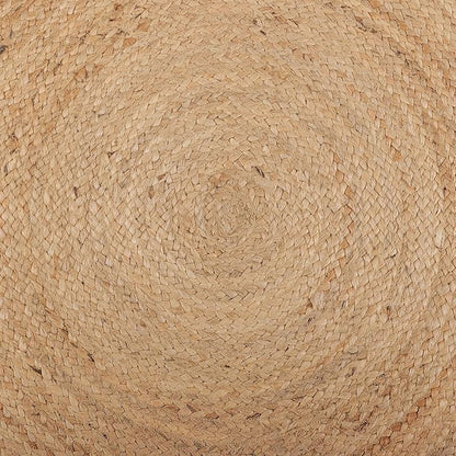 REDEARTH · Round Area Rug - 6 Feet Braided Natural Jute Rug- Artisan Made Reversible Boho Jute Rugs for Bedroom - Kitchen - Living Room - Farmhouse - Home Decor - Handmade Rustic Vintage Décor