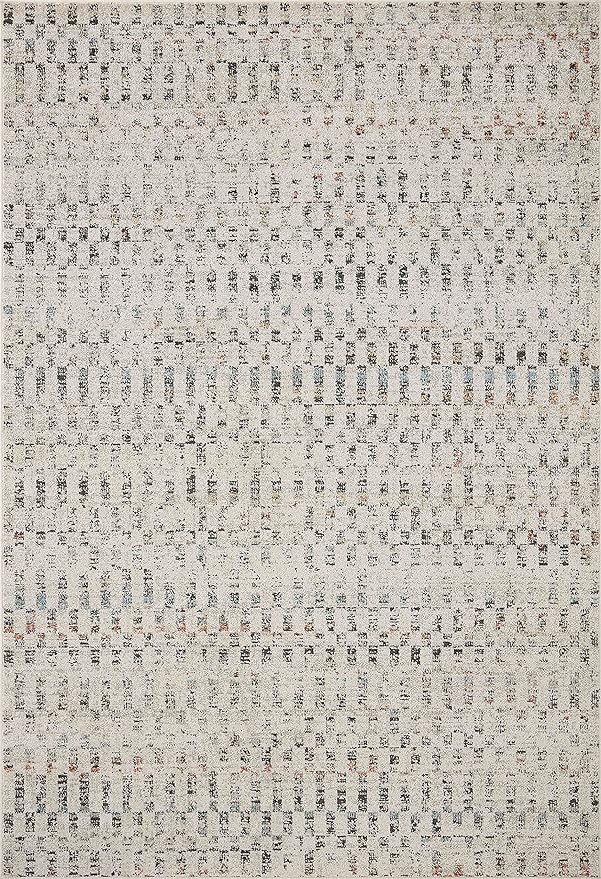 Loloi Kamala Collection KAM-05 Grey/Multi 5'-3" x 7'-9" Area Rug